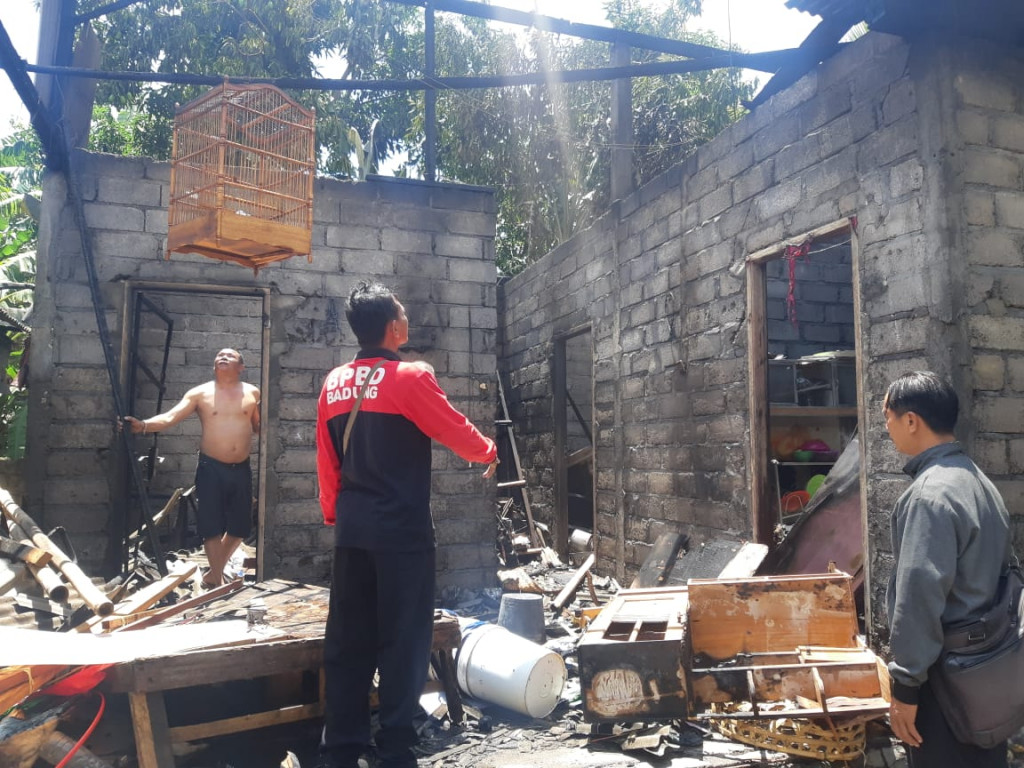 Kebakaran Rumah di Jalan Giri Puspa Lingk. Mumbul, Kelurahan Benoa, Kecamatan Kuta Selatan Tgl 12 September 2023